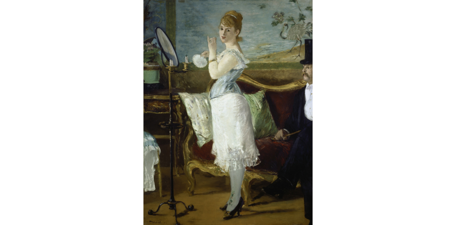 Édouard Manet. Nana. 1877. Collection of Hamburger Kunsthalle