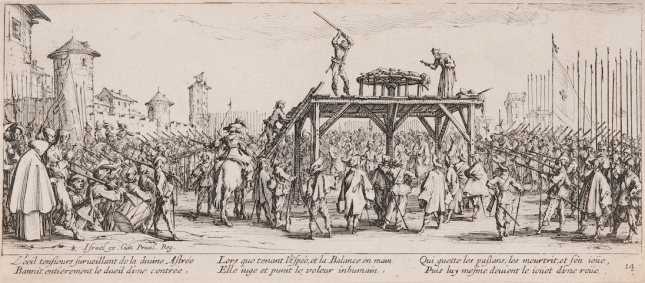 "I wished to work in the manner of Callot"