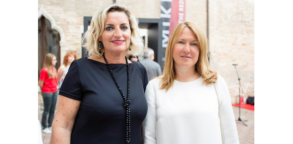 CSAR Director prof. Silvia Burini and the IN ARTIBUS founder Inna Bazhenova 