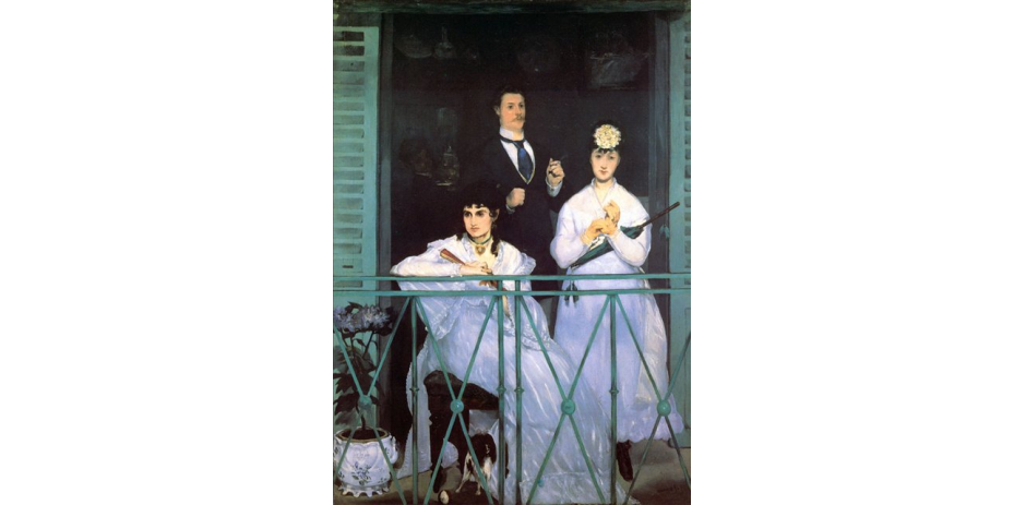 Édouard Manet. Le balcon. 1868/69. Collection of Musée d‘Orsay